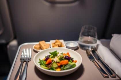 veganes essen flugzeug lufthansa bestellen