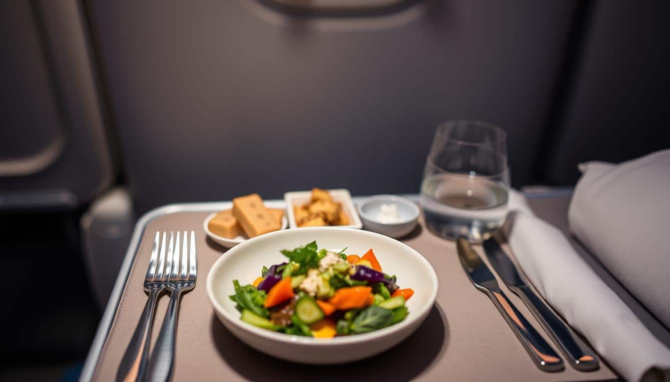 veganes essen flugzeug lufthansa bestellen