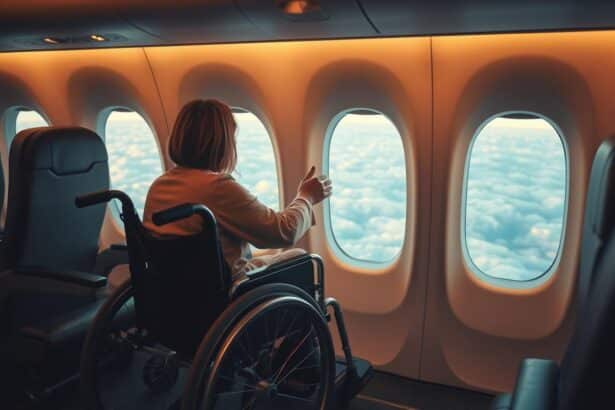 rollstuhl am flghafen