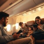 sitzplatzreservierung familie flugzeug