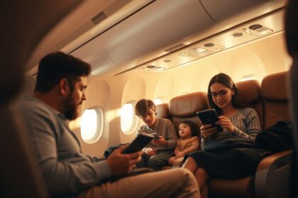 sitzplatzreservierung familie flugzeug