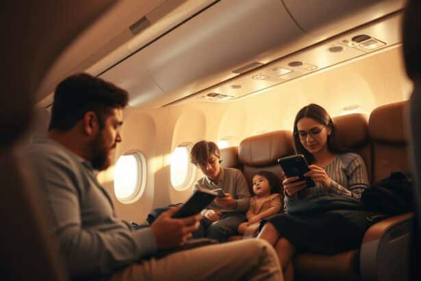sitzplatzreservierung familie flugzeug