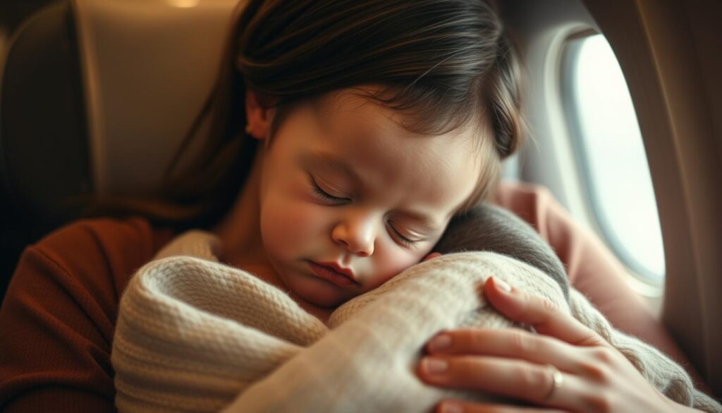 Langstreckenflug mit Baby