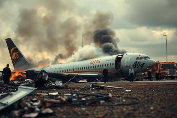 Flugzeugabsturz UPS